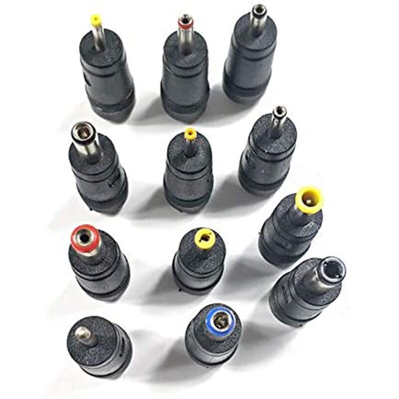 31Pcs Universal Laptop DC Netzteil Adapter Stecker Stecker AC DC Jack Ladegerät Anschlüsse Laptop Power Adapter