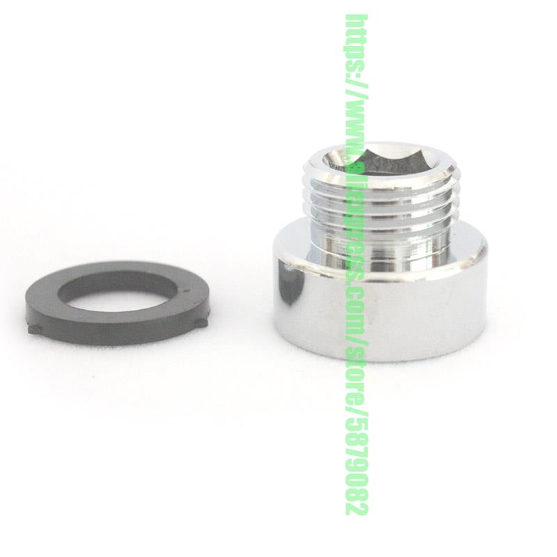 Adattatore per rubinetto in ottone 1/2 ''riduttore a vite maschio raccordi diritti a 16 18 20 22 24 26 28 30MM connettori per aeratore bagno cucina