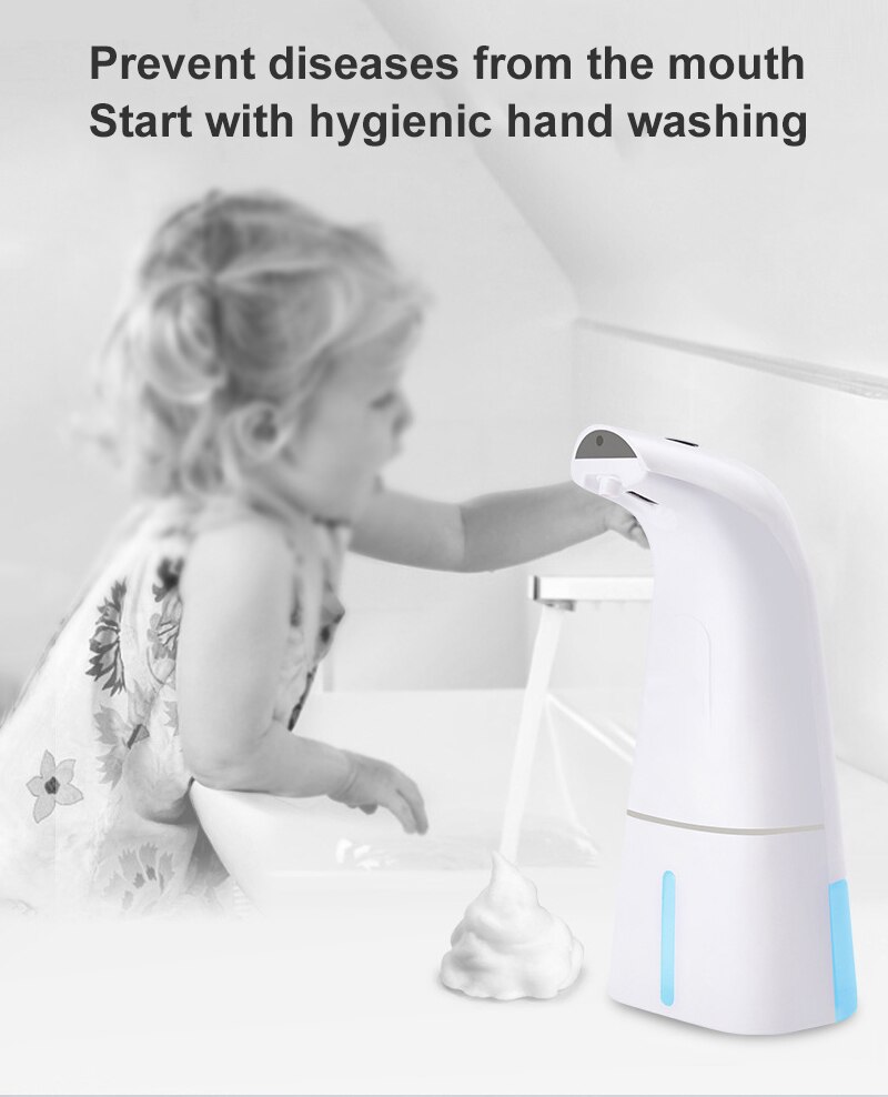 Automatic Foam Soap Dispenser Machine Induction Mobile Phone Intelligent Hand Washing Liquid Home Improvement Accessories Tools