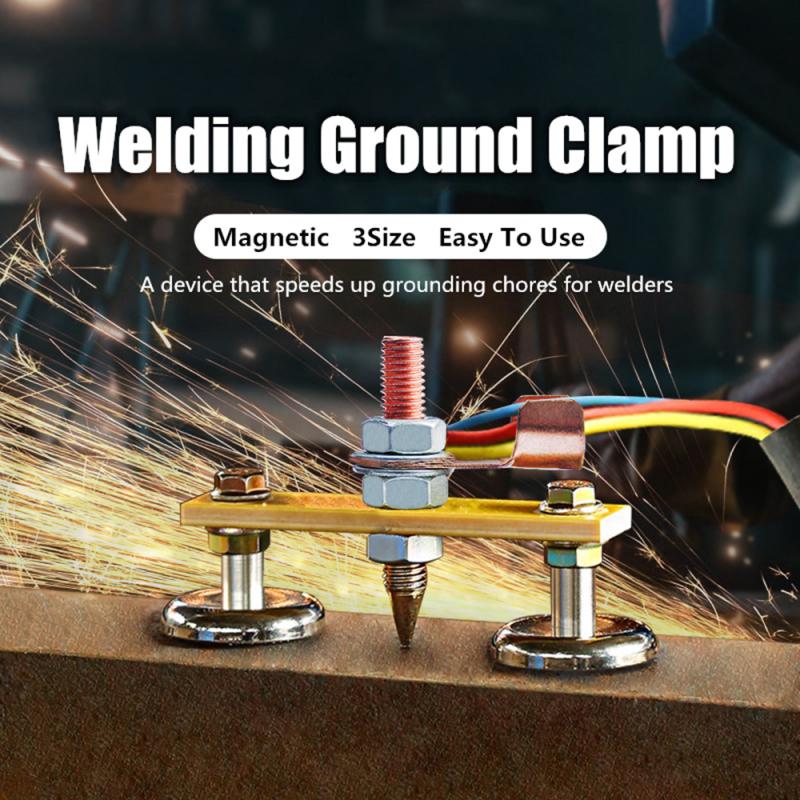 Magnetic Welding Ground Clamp Small Magnetic Welding Clamp Ground Holder Ground Clamp Welding Electromagnetic