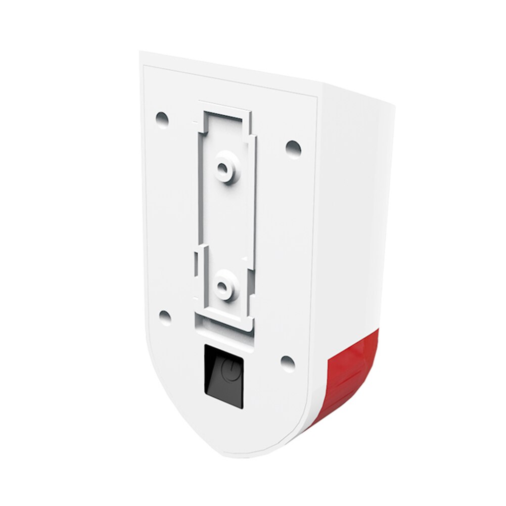 Solalarm sollyd lys alarm bevegelsessensor høy lyd strobe alarm  ip65 vanntett 120db høyt til sikkerhet i hagen