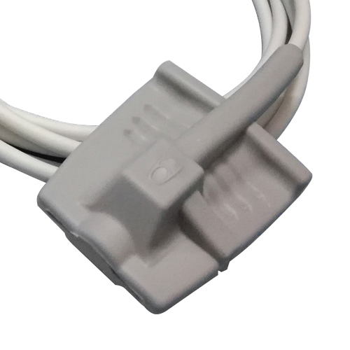 Goldway G3 adulte réutilisable pince à doigt SPO2 capteur -né oxymètre de pouls sondes avec connecteur 8 broches: Adult silicone