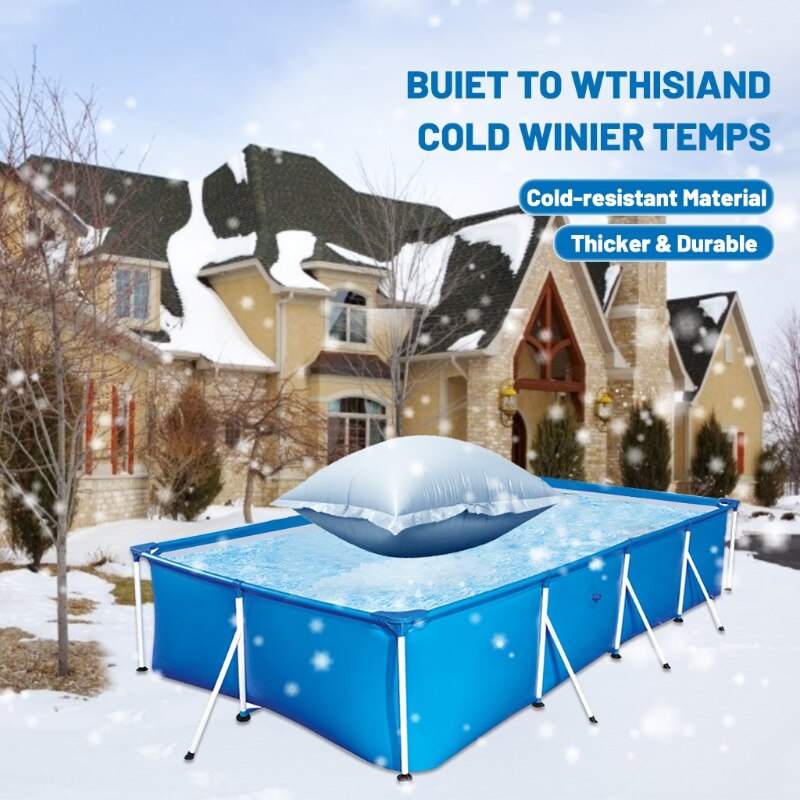 Pool Pillow PVC Inflatable Swimming Pool Pillows for Swimming Training Protection Floating Thicken Airbag Adults and Kids Use