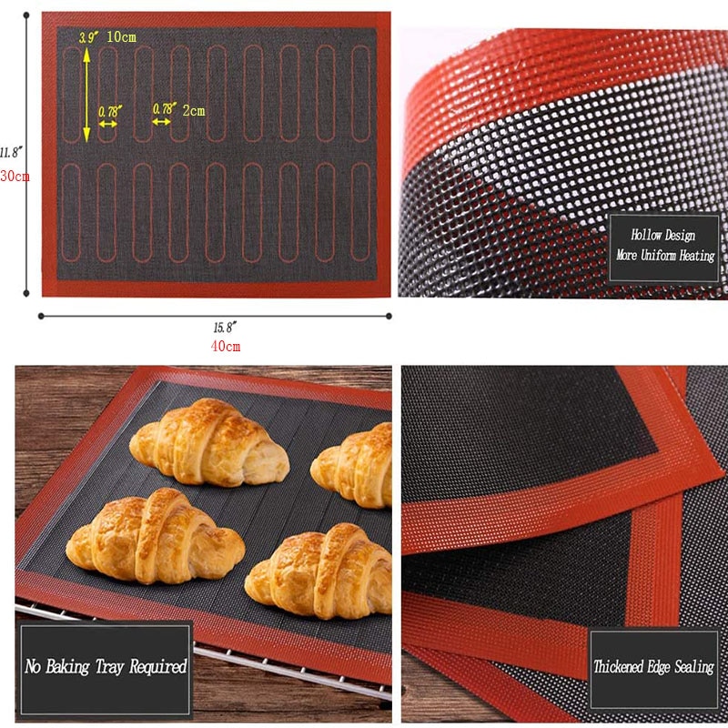 Geperforeerde Siliconen Bakken Mat Non-stick Oven Sheet Liner Bakkerij Tool Voor Cookie/Brood/Bitterkoekje Keuken Bakvormen accessoires