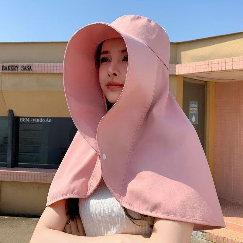 Chapeau de soleil version large pour l'extérieur, évacuation de l'humidité, respectueux de la peau, respirant, sweat-shirt à capuche, séchage rapide et confortable: Clair