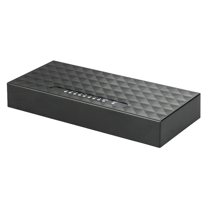 USB Mini Lan Poe Ethernet Netzwerk Schreibtisch schalten 8 Hafen 10 100Mbps Schnelle Internet Hub