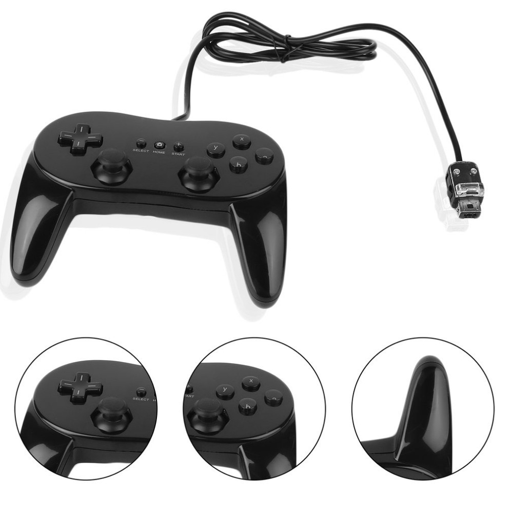 Gamepads Classic Wired Game Controller Gaming Remote Pro Gamepad Shock Joypad Joystick For Nintendo Wii Second-generation