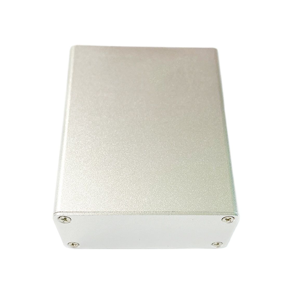 Caja de aluminio, carcasa eléctrica, bricolaje, 27mm (1,06 &quot;)(H) x66 mm (2,59&quot;)(W) x100 mm (3,93 &quot;)(L),