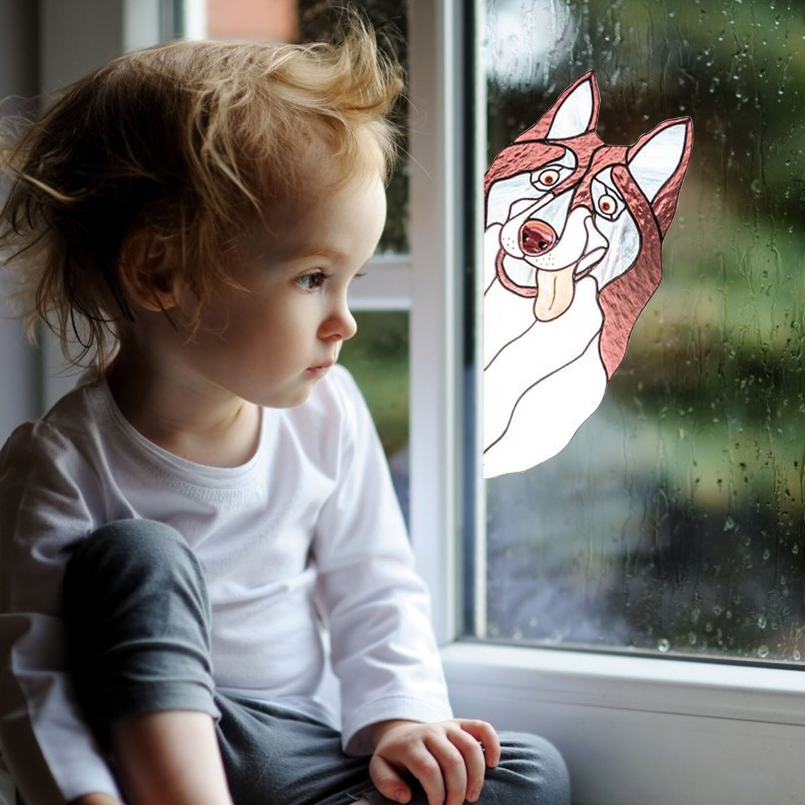 Window Stickers Personality Interest Pet Stickers Decoration For Home And Car Home Interest Pet Stickers