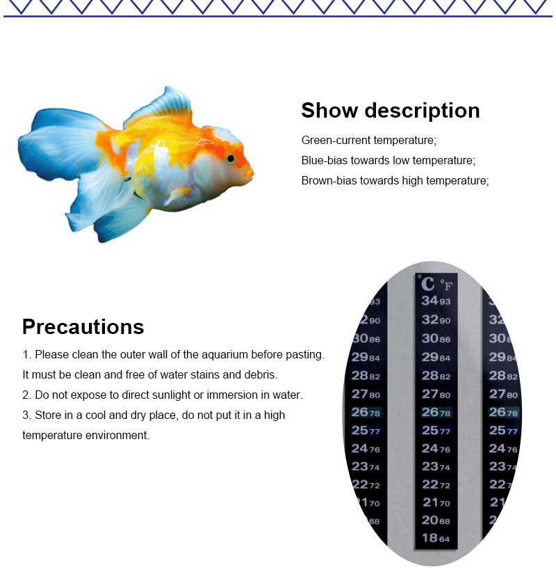 1Pcs Stick-On Digitale Aquarium Accessoires Aquarium Koelkast Thermometer Sticker Temperatuur Meting Stickers Gereedschap