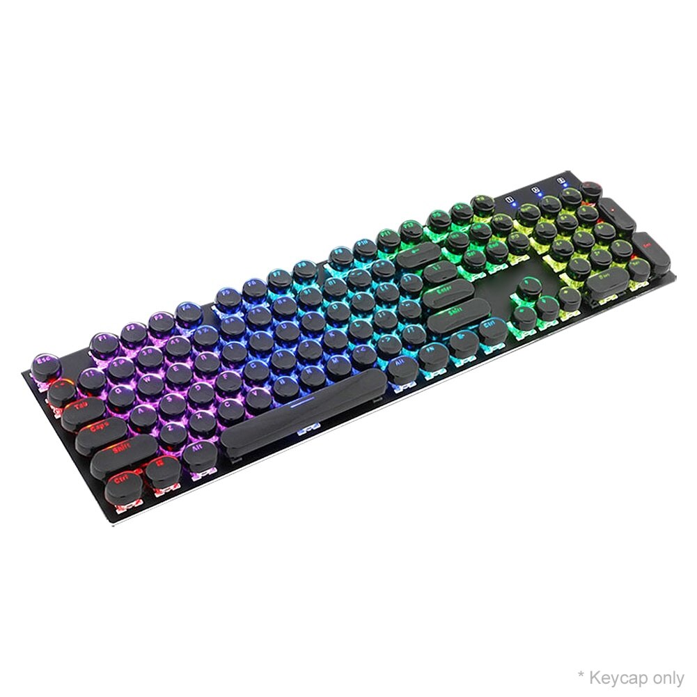 104 toetsen layout low profile keycaps set voor me vicedeal