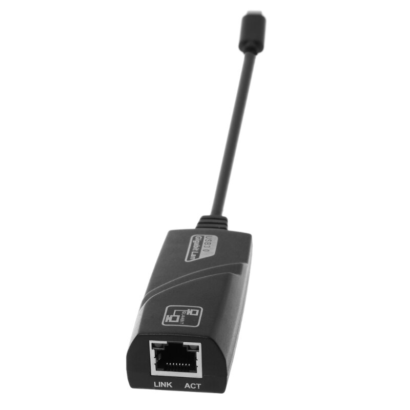 USB 3.1 typ C USB-C robić sieci Lan RJ45 Gigabit adapter sieci Ethernet 10/100/1000 mb/s