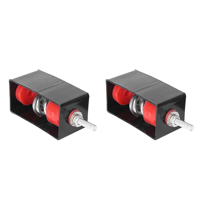 Colgador elastomérico-aislador de vibración de resorte, antivibración, montado en techo, estudio, cine en casa (2 paquetes)
