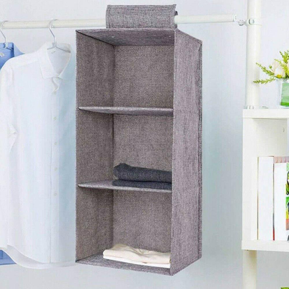 1pcs Household Clothes Hanging Drawer Box Cloth Underwear Wardrobe Organizer Shelves Closet Organizer Storage Shelf for Clothes