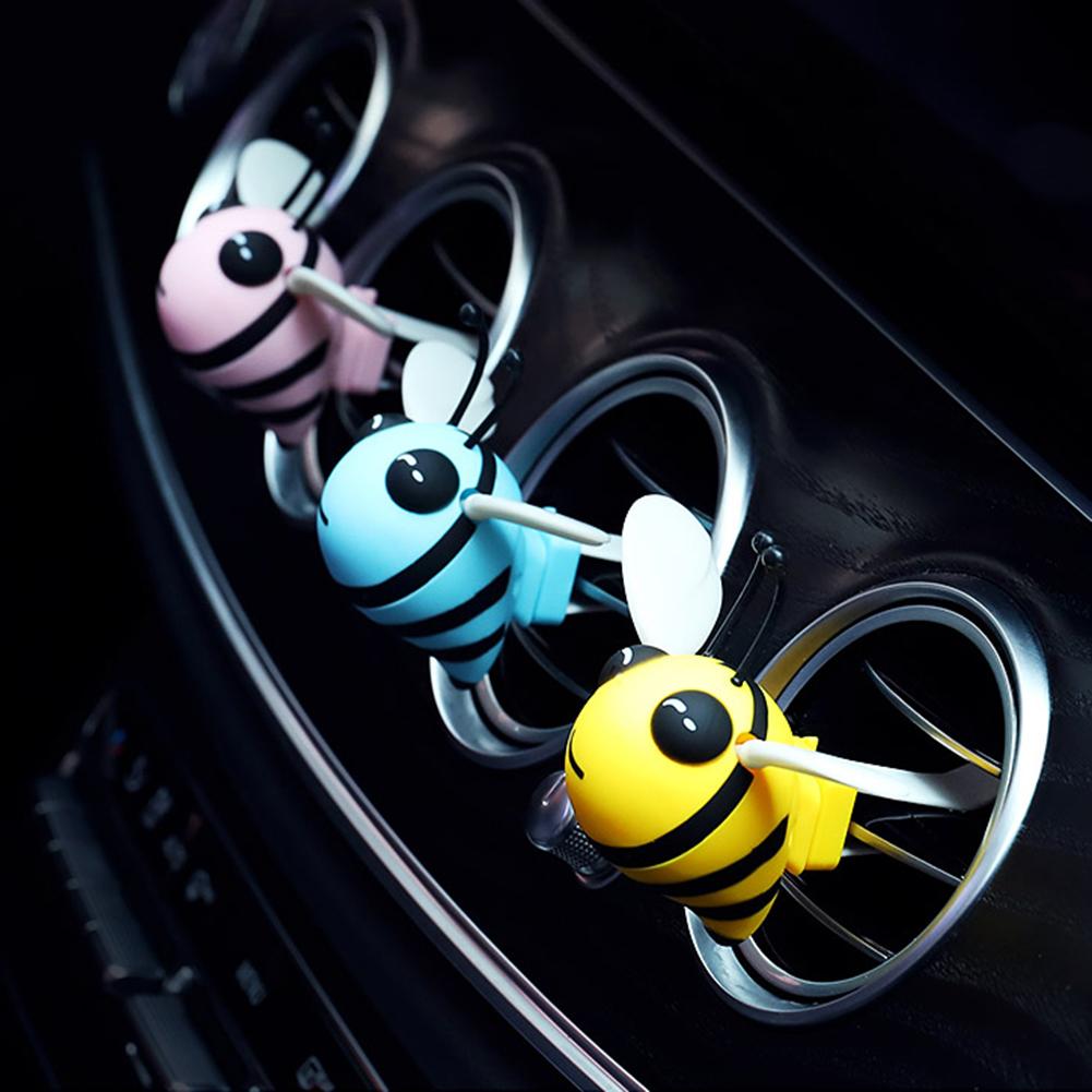Bee Car Auto Outlet Vent Perfume Clip Scent Ornament Fragrance Air Freshener
