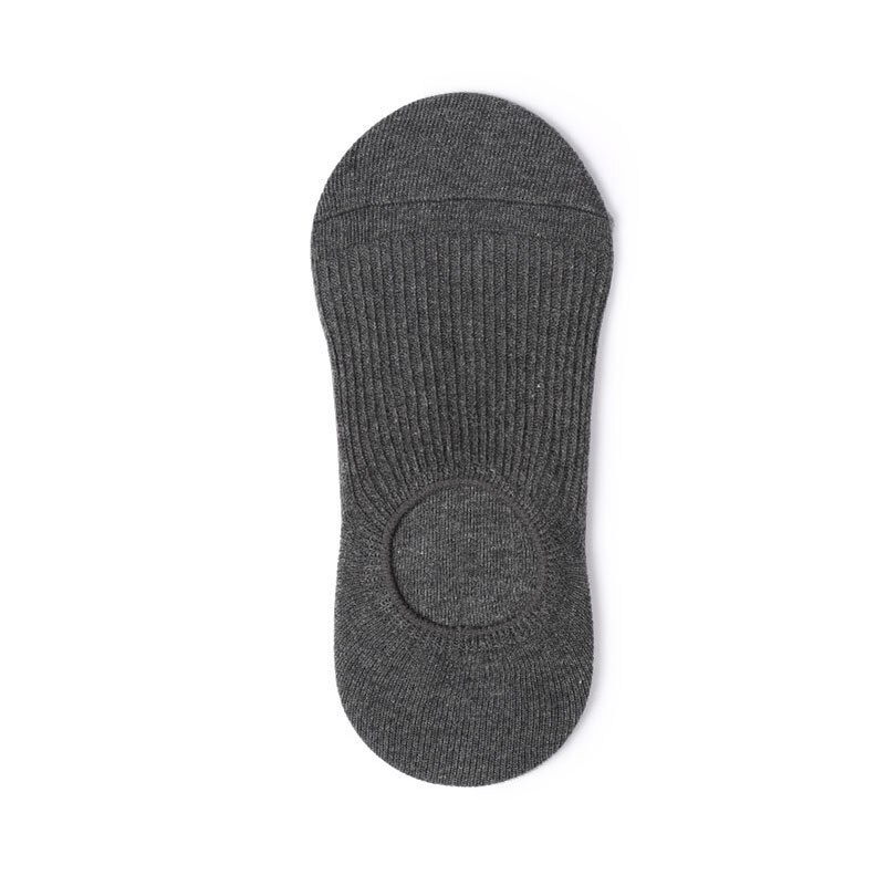 LKWDer 6 Pairs Autumn Korean Women's Socks Female Solid Color Double Needle Boat Socks Anti-shedding Cotton Socks: F / EUR 35-39