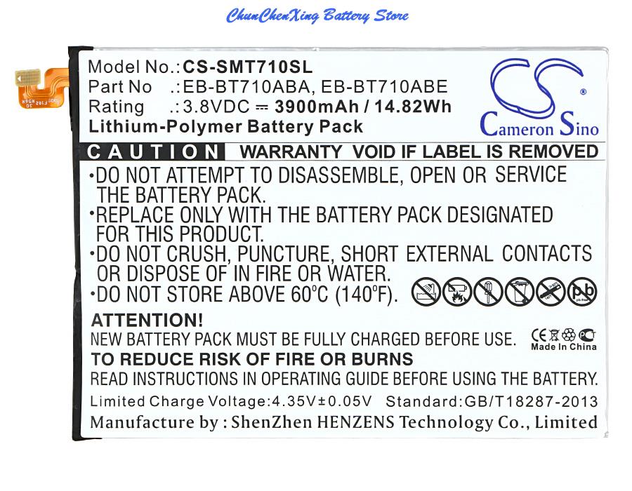 Cameron Sino 3900mAh Batterie EB-BT710ABA für Samsung SM-T710, SM-T713, SM-T715, SM-T715C, SM-T715N0, SM-T715Y, t719, T719C, T719Y