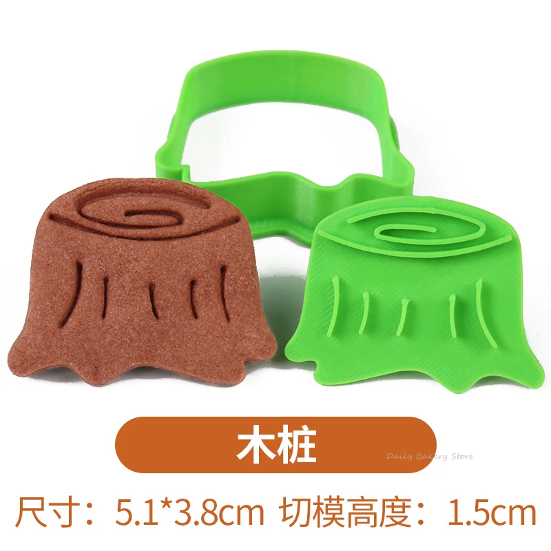 Cartoon Herbst Blätter Eichhörnchen Eule Muster Keks Form Thanksgiving Day Kastanien Tannenzapfen Fondant Cookie Cutter Backen Werkzeug: MULTI