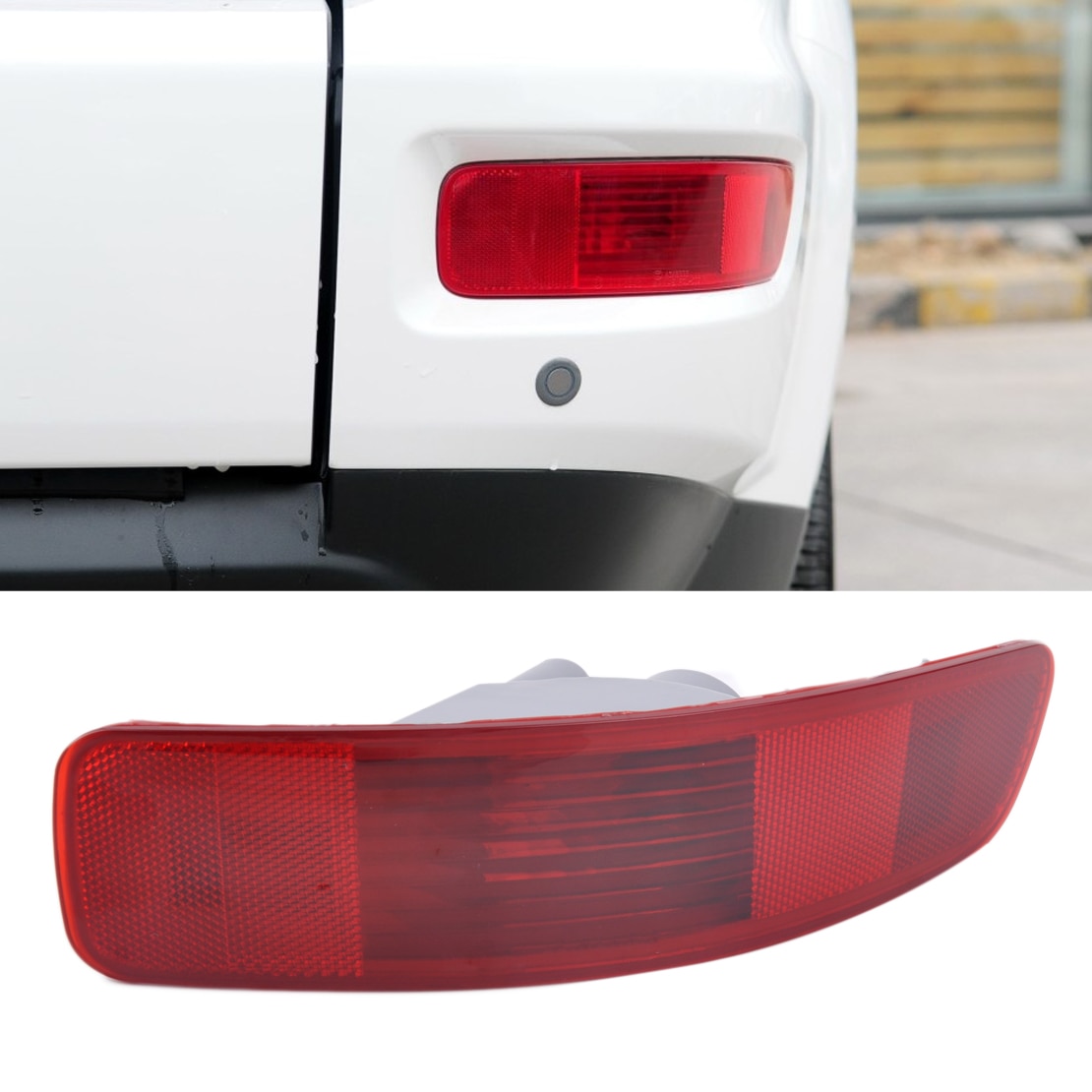 Feu Arrière Droit Inférieur Pour Mitsubishi Outlander 2007-2012 - Réflecteur Rouge, Neuf D'origine
