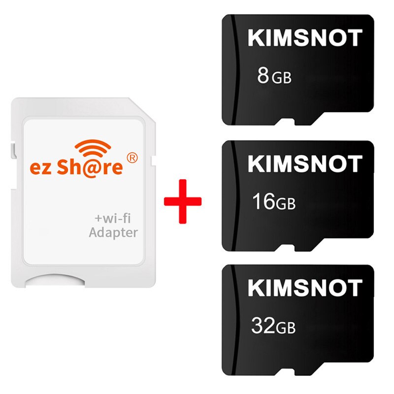 Ezshare-Adaptador de tarjeta SD WIFI, lector de tarjetas Microsd, TF, inalámbrica, 4GB, 8GB, 16GB, 32GB