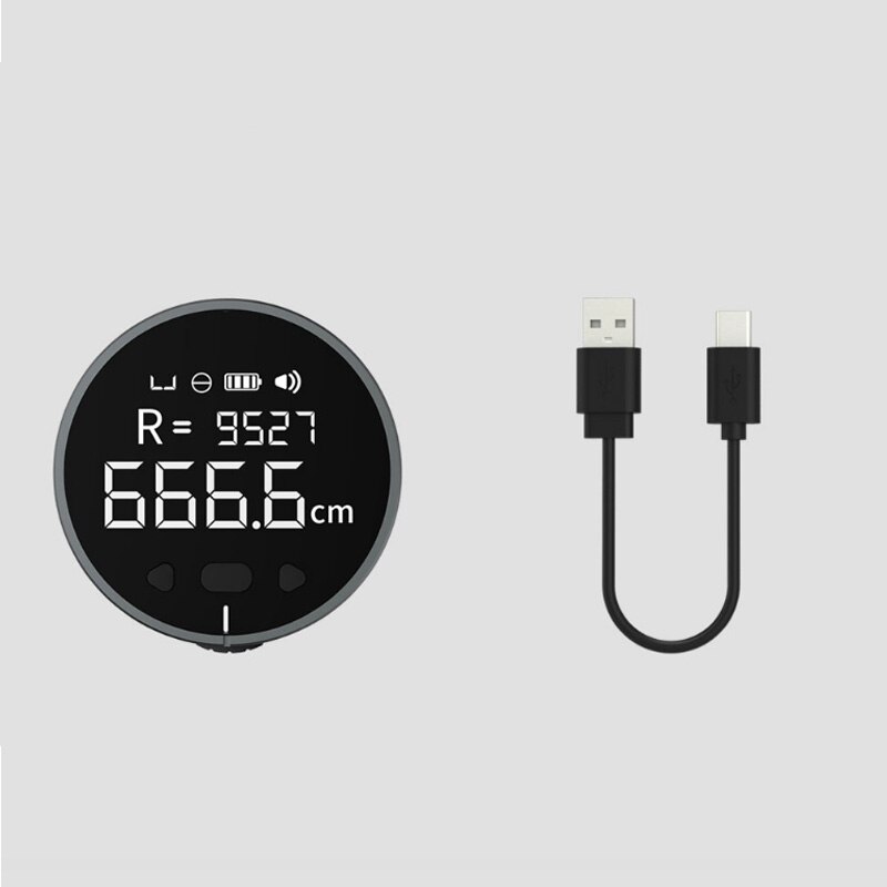 40m - Gris foncé - Xiaomi télémètre Laser intelligent, distancemètre en