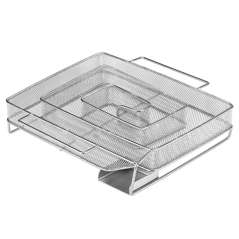 Koude Rook Generator Voor Bbq Grill Hout Chip Roken Box Hout Dust En Koude Roken Zalm Vlees Koken Roestvrij bbq Gereedschap