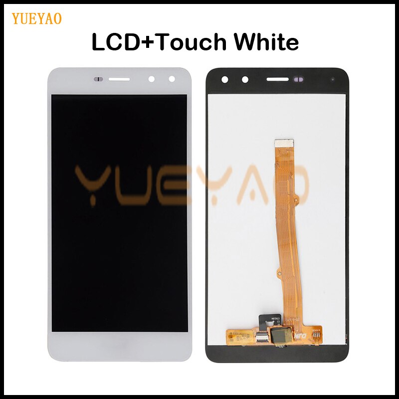 Écran tactile LCD de remplacement, pour Huawei Y5 Y5 iii MYA L02 L41 L22 Nova Young Y6: NoFrame White