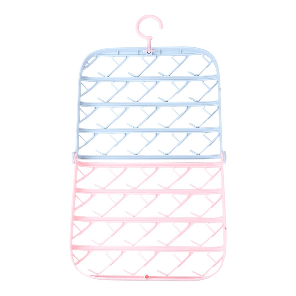 1pc étendoirs à linge, étendoir à sous-vêtements, étendoir à vêtements ... pour vêtements, sous-vêtements, chaussettes: Rose bleu
