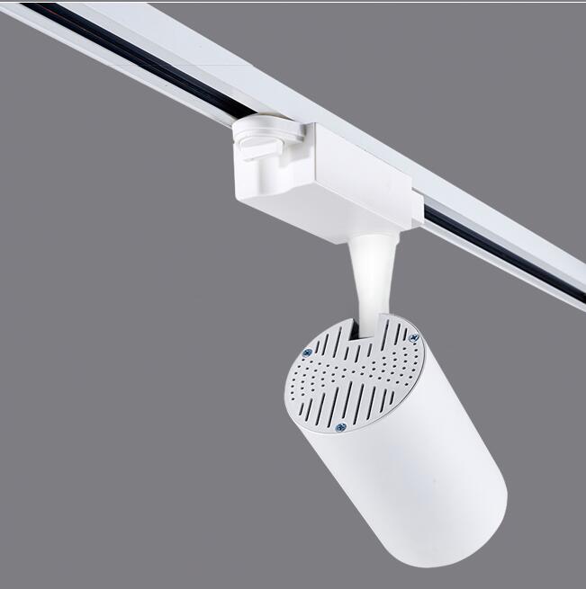 LED Licht Spoor COB Rail Spots Lamp Leds Tracking Armatuur Spot Gloeilamp voor Winkel Winkel Mall Tentoonstelling