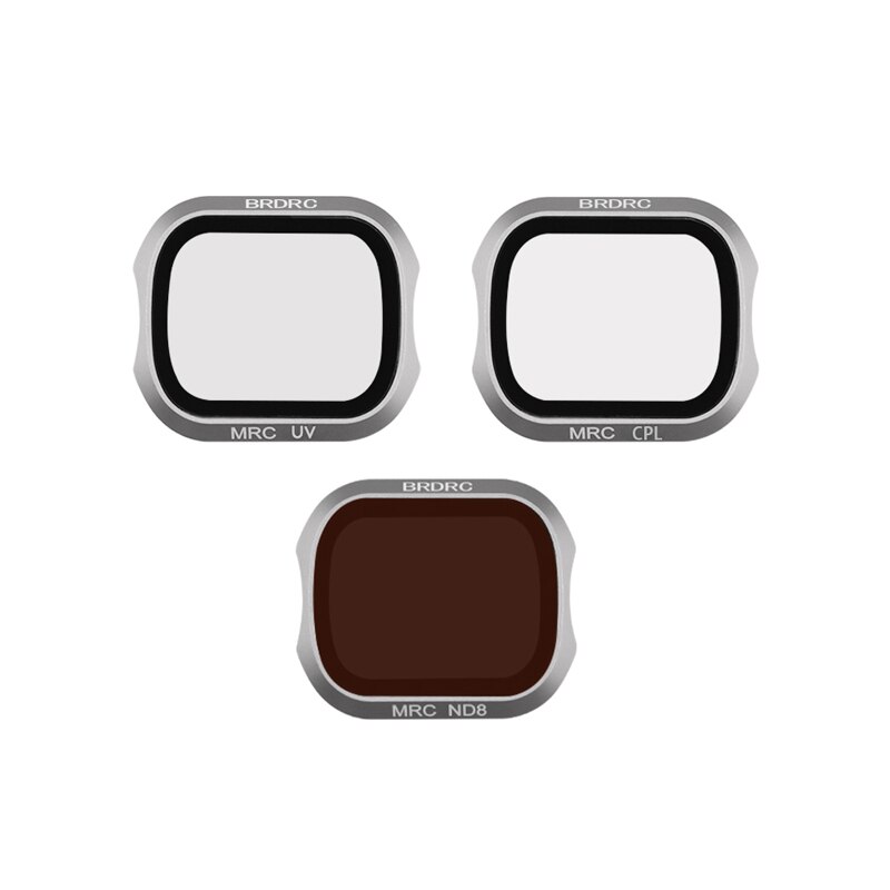 Lens Filter for DJI MAVIC 2 Pro Camera Filter UV CPL ND Sets ND16 ND32 ND4 ND8 PL Polarizer Neutral Density Optical Glass Filter: UV CPL ND8