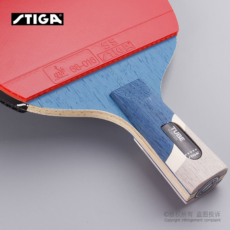 STIGA 5 estrellas paleta de tenis de mesa Pro raqueta de Ping-pong espinillas para raquetas ofensivas deporte Stiga raqueta WRB hoja: YELLOW