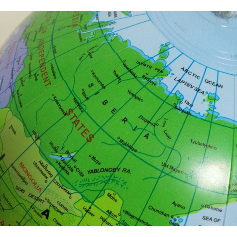 Home Decoratie Bal 30Cm Opblaasbare Blow Up Wereldbol Earth Kaart Aarde Bal Oceaan Kid Learning Geografie Speelgoed
