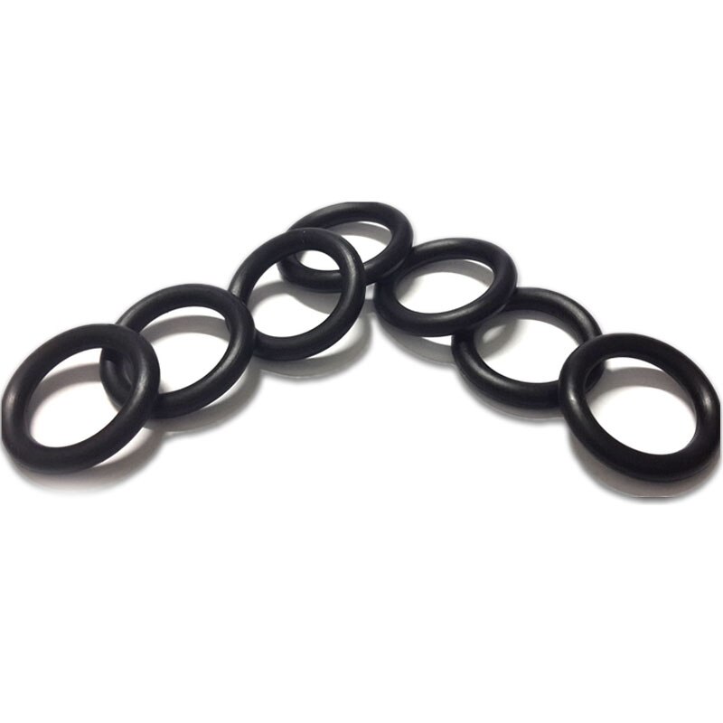 100 Stuks Zwart Nitril butadieen "O" Type Afdichting Rubber Ring Pakkingen 4.5/5/5.5/6 /6.5/7/8/9/10/11/12/13/* 1 MM