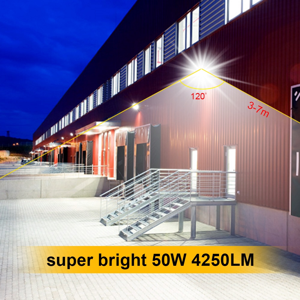 Led Floodlight PIR Motion Sensor Led Flood Light 10W 20W 30W 50W 100W 150W 200W 300W500W light outdoor waterproof IP66 Spotlight