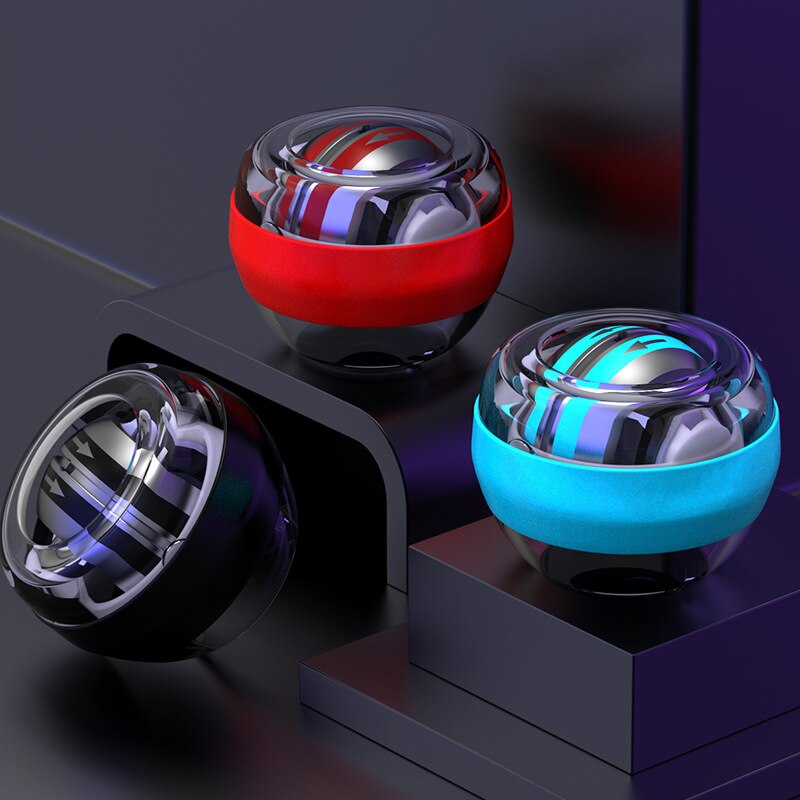 Self-Starten Fidget Spinner Volwassen Stress Reliever Speelgoed Pols Power Oefening Antistress Gyroscoop Kinetische Speelgoed Met Led Licht