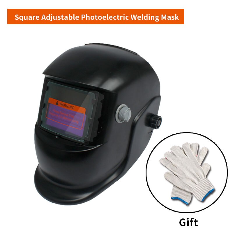 Solar Auto Darkening Adjustable Welding Mask Helmet Automatic Welding Shield Head-Mounted Argon Arc Welding ProtectIve Cap: 05