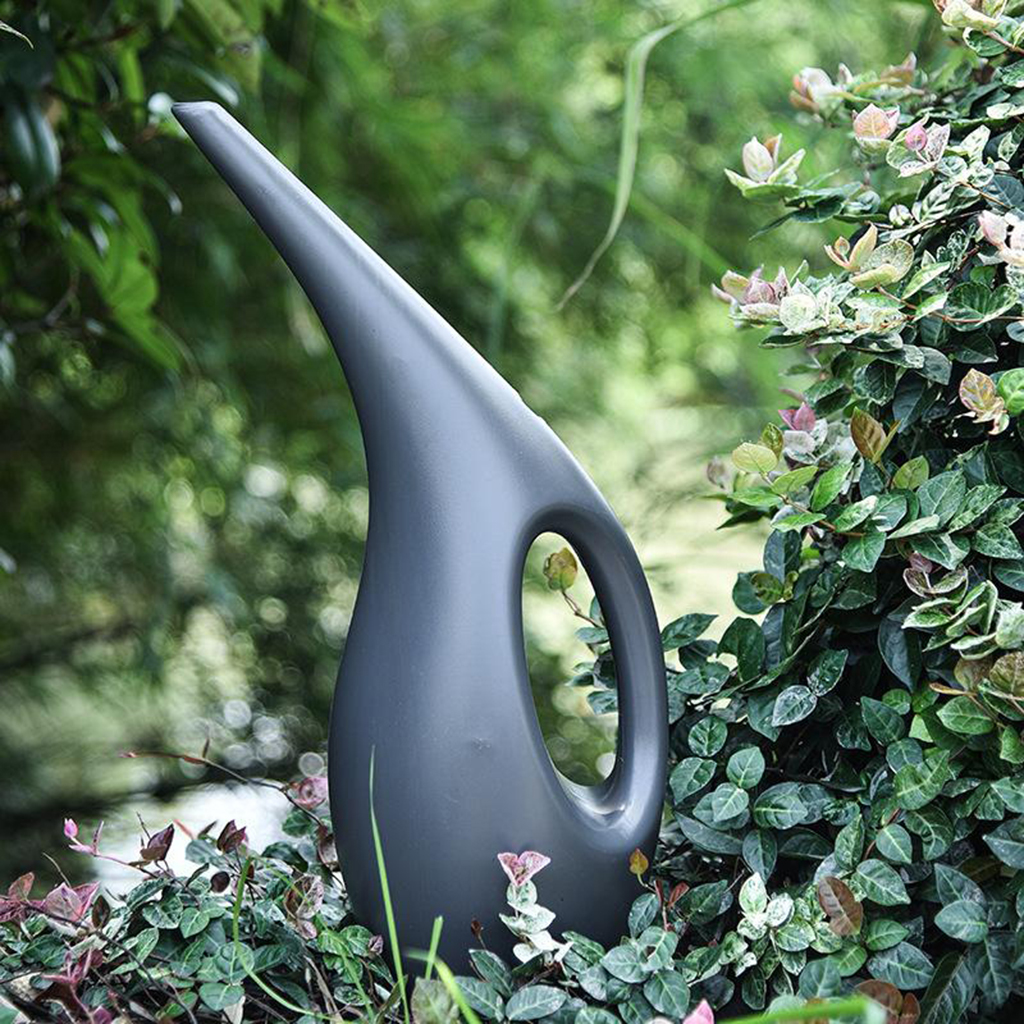 Regadera de jardinería de pico largo, 1,5 2,5 L, para regar plantas de flores, plantas en macetas para interiores y hogares, plantas colgantes, jardines al aire libre