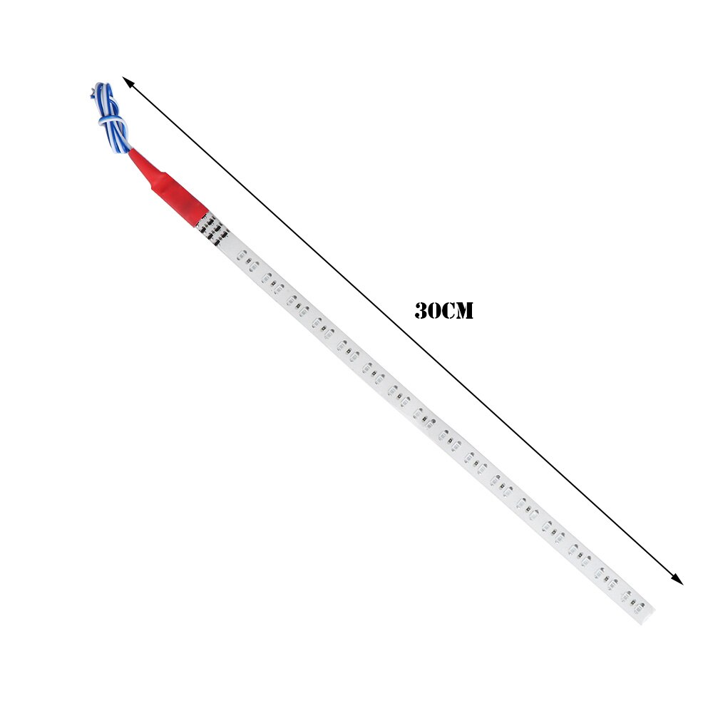 2 Stuks 30Cm 32 Led Knight Rider Flash Strobe Scanner Neon Strip Licht Diy Mode Auto decoratie