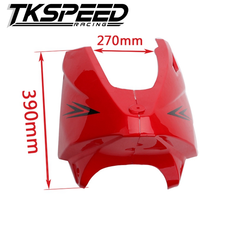 Pour Honda Grom MSX 125 Noir Rouge Moteur protecteur de Couverture de Garde Sous Cowl Abaissé Bas Haubans Carénage Sabot