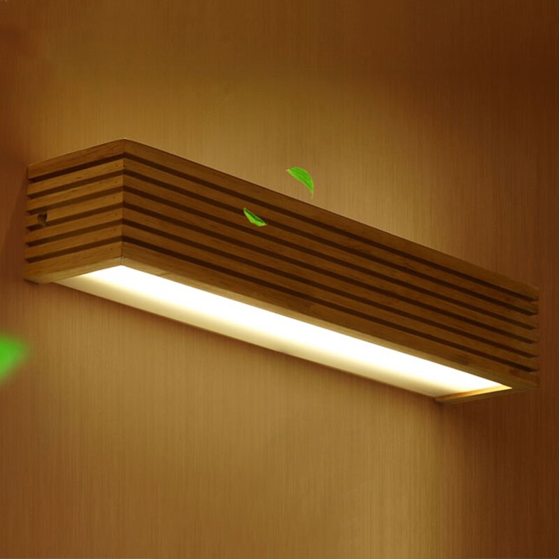 Nordisk soverom nattbord tre vegglampe 12w foajeus studie bakgrunnslampe bad speilbelysning alle vegger sconce bra