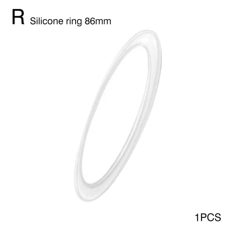 70/86mm Mason Jar Lids Leak Proof Seal Silicone O Ring Plastic Screw Lid Universal Storage Cap Cover For Wide Mouth Mug Cannings: R