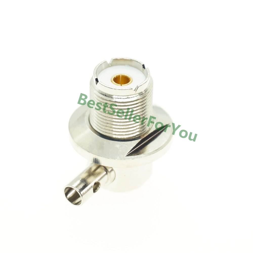 UHF Vrouwelijke SO239 DUS-239 Jack Haakse Solder 2 gat Connector 90 graden LMR195 RG58 RG400 RG142 Kabel b