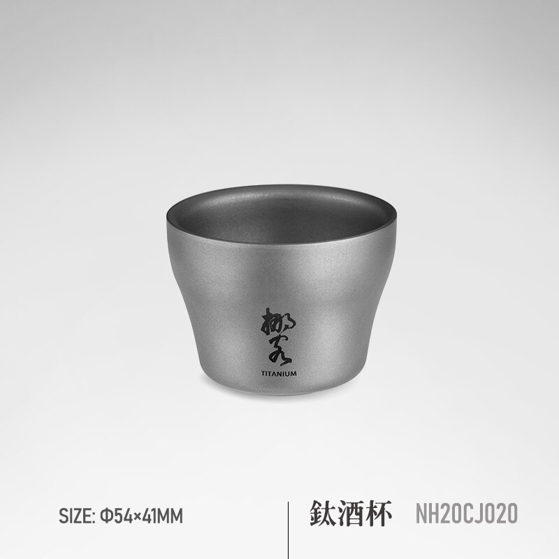 Naturehike 1Stck Wein Glas draussen Camping Und Picknick Wasser Tasse Tee Tasse Bahre Becher Titan Trinken Glas: Ursprünglich Titel