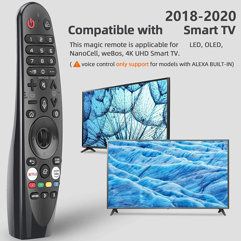 MR-20GA Voice Magic TV Remote Control AN-MR18BA AN-MR19BA MR20GA AN-MR600 AN-MR650A MR21GA for TV Voice Magic Remote Center