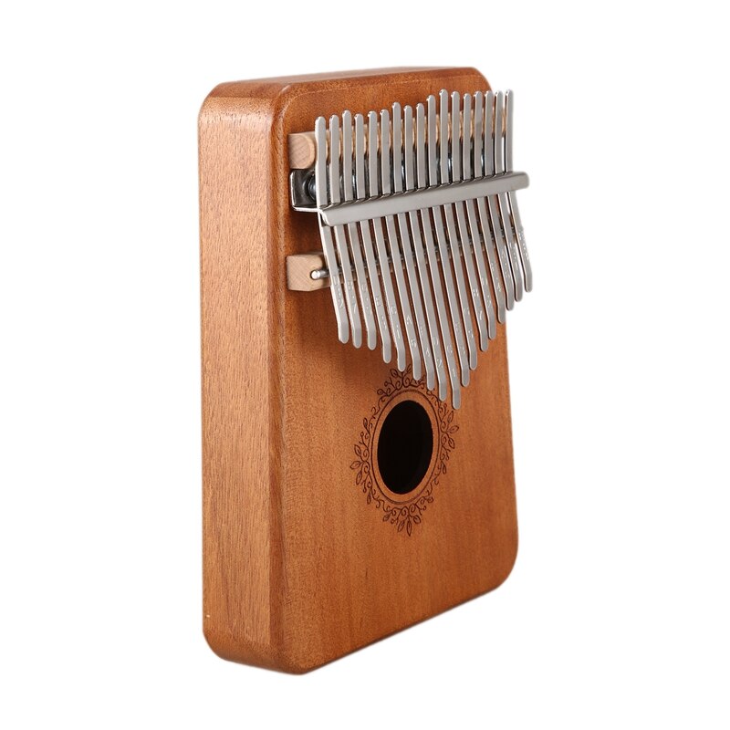 17 Keys Kalimba Piano Mahogany Musical Instrument