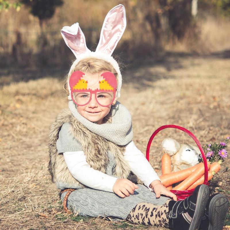 Party Ei Chick Brillen Speelgoed Prom Party Grappige Glazen Party Eye Wear Props Meisjes Verjaardag Dance Show Props Leuke glasse