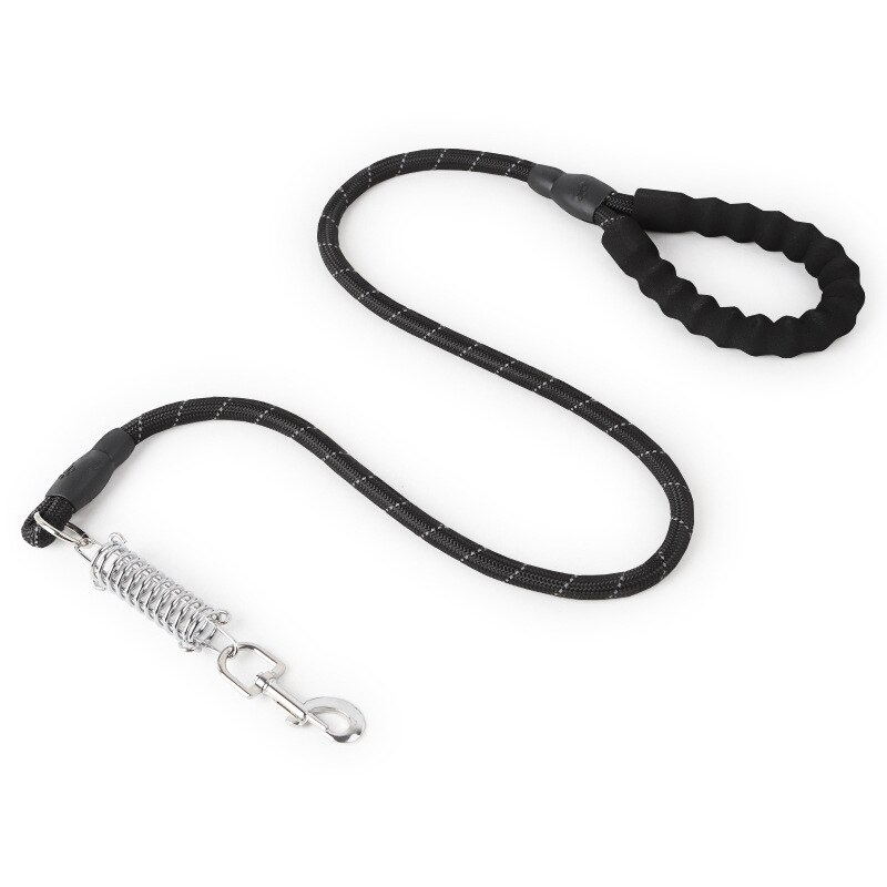 EVA Reflective Rope Spring Pet Leashes Clothes Supporting Extended Dog Leash Cushioning Elastic Dog Rope