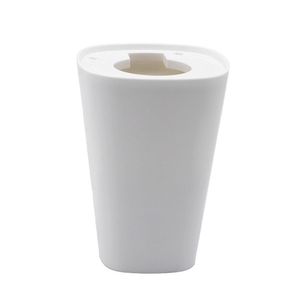 Maceta de flores colgante invertida creativa para jardín adorno colgante para dormitorio infantil, cesta de flores oscilante, maceta colgante de pared: Blanco