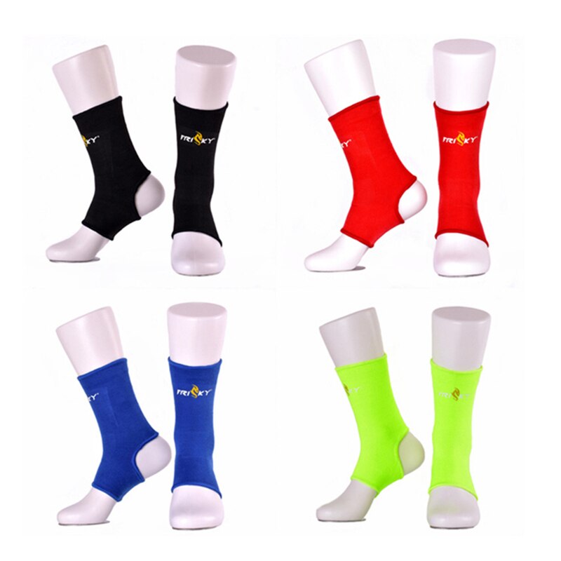 Muay thailändisch Boxen Knöchel Hosenträger Fuß Bandage Gurt Unterstützung Fitness Fitnessstudio ÜSpund Safty Getriebe Taekwondo MMA Schutz Socken
