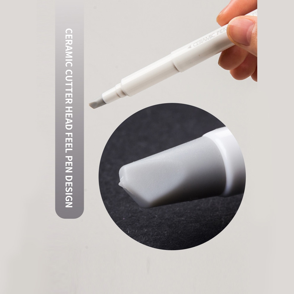 Wear-Resisting Newspaper Hand Book Paper Cutter Tape Ceramic Blade Cutting Knives A3 A4 PVC Rectangle Grid Lines Cutting Mat